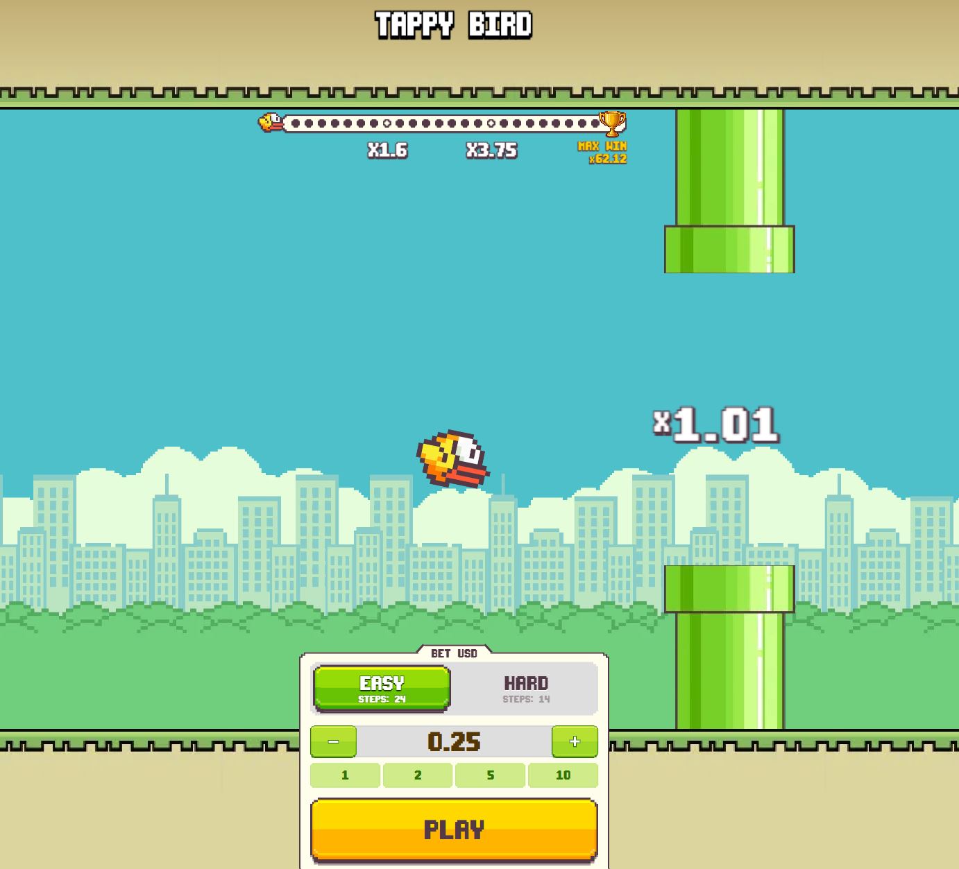 Как играть в Tappy Bird